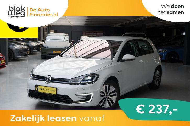 Volkswagen e-Golf E-DITION | SOH 95% | Stoelver € 13.950,0, Auto's, Volkswagen, Bedrijf, Te koop, Golf, ABS, Adaptive Cruise Control
