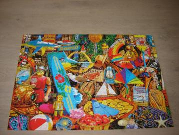 Puzzel Master Pieces BEACH TIME MARKET 1000 st. beschikbaar voor biedingen