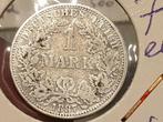 Duitsland, 1 mark 1887A, 5.55 gr .900 zilver (19), Ophalen of Verzenden, Duitsland, Zilver