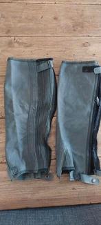 Nette Grijze leer Rijchaps dames maat m/l, Ophalen of Verzenden, Recreatie, Dames, Overige typen