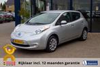 Nissan LEAF Visia 24 kWh |Prijs rijklaar incl 12 mnd garanti, 12 maanden, Stof, Gebruikt, Zwart