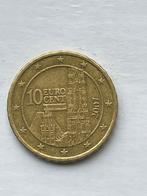 Oostenrijk munten van 10 cent van 2007 ,2002,, Ophalen of Verzenden, Oostenrijk, 10 cent, Losse munt