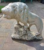 Dierenbeeld Leeuw., Tuin en Terras, Ophalen, Gebruikt, Beton, Dierenbeeld