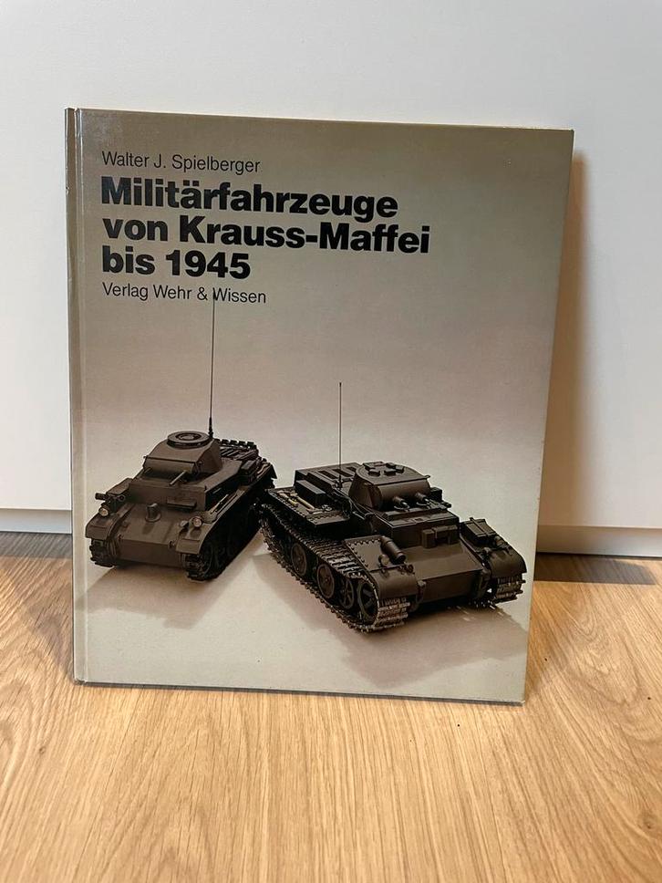 Militaria Boek: Krauss-Maffei Voertuigen tot 1945, Boeken, Oorlog en Militair, Gelezen, Overige onderwerpen, Tweede Wereldoorlog