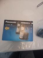 Huistelefoon Panasonic dual, Telecommunicatie, Vaste telefoons | Handsets en Draadloos, Ophalen