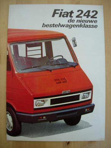 Fiat 242 Brochure 1977 – Bestelwagen beschikbaar voor biedingen