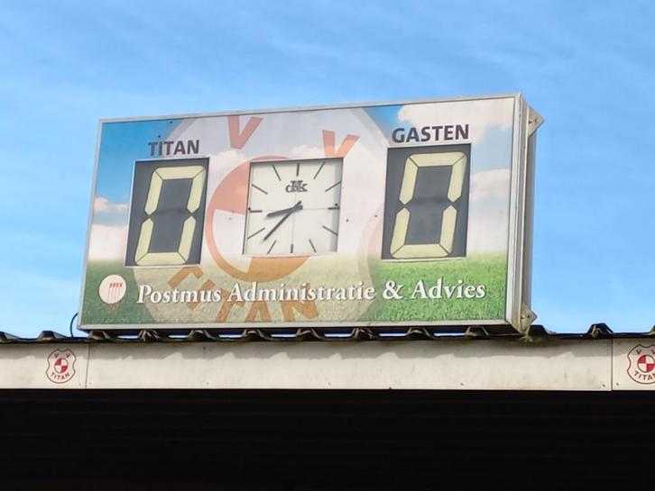 Scorebord, Sport en Fitness, Voetbal, Gebruikt, Clubaccessoires, Maat XL, Ophalen