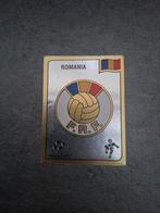 Panini sticker WK 90 Italia. Embleem Roemenië., Ophalen of Verzenden, Zo goed als nieuw, Sticker