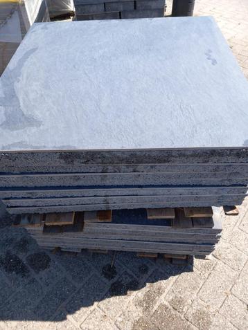 (Tegel 12) GeoCeramica Lava Slate 80x80x4cm beschikbaar voor biedingen