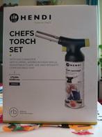 Hendi Chefs Torch Set - Nieuw in doos, Ophalen of Verzenden, Zo goed als nieuw