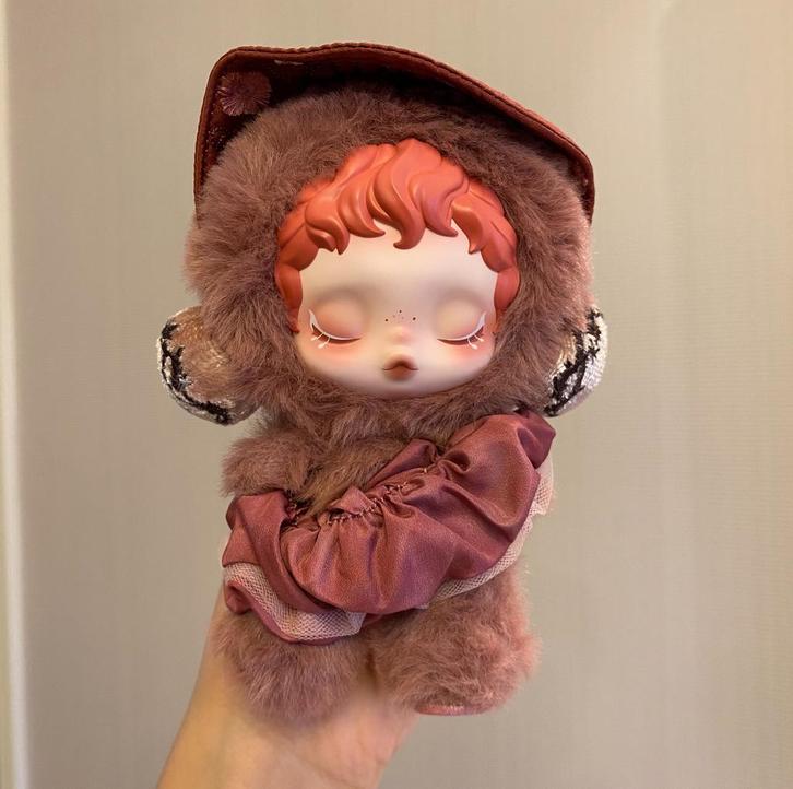 Blossom Pop - Uniek Verzamelobject Popmart SKULLPANDA, Kinderen en Baby's, Speelgoed | Poppen, Nieuw, Overige typen, Ophalen of Verzenden