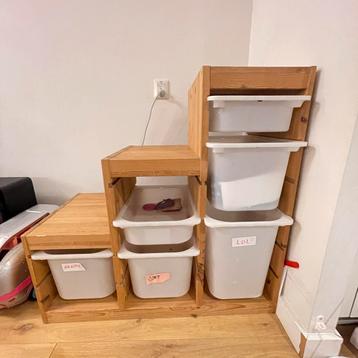 Ikea trofast kast met bakken beschikbaar voor biedingen