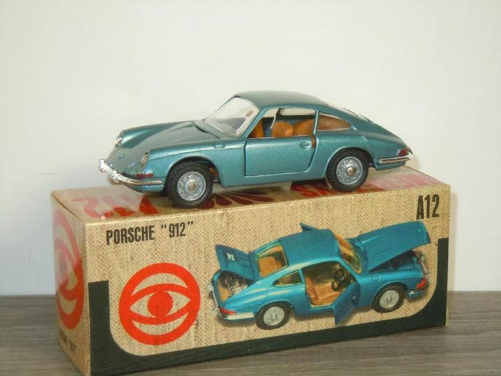 Porsche 912 - Mebetoys A12 Italy 1:43, Hobby en Vrije tijd, Modelauto's | 1:43, Zo goed als nieuw, Auto, Overige merken, Verzenden