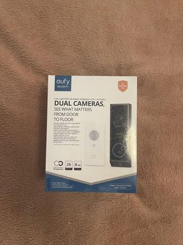 Eufy Video Deurbel E340 | 2K Dual Cam + Chime (nieuw) beschikbaar voor biedingen