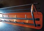 Verchroomde Vintage Houten Wandkapstok uit de Jaren 60, Ophalen of Verzenden, Hout, Wandkapstok