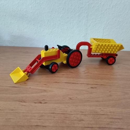 Zeldzame Legoland 378 tractor met werkend stuur, uit 1972, Kinderen en Baby's, Speelgoed | Duplo en Lego, Gebruikt, Lego, Complete set
