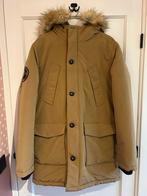 Superdry Winterjas XL - met afneembare bontkraag, Ophalen of Verzenden, Zo goed als nieuw, Maat 56/58 (XL), Beige