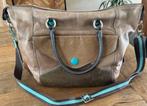 Super trendy Gabs schouder tas echt leer, nieuw € 159,-, Sieraden, Tassen en Uiterlijk, Gebruikt, Zwart, Leer, Ophalen
