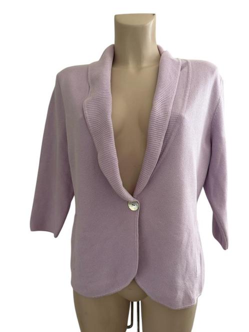 Peter Hahn vest lila L, Kleding | Dames, Truien en Vesten, Zo goed als nieuw, Maat 42/44 (L), Paars, Ophalen of Verzenden