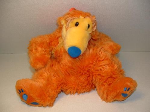 TOMY BEER UIT HET BLAUWE HUIS VAN JIM HENSON ZACHTE GROVE BA, Kinderen en Baby's, Speelgoed | Knuffels en Pluche, Nieuw, Beer