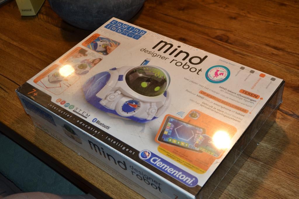 NIEUW Clementoni Mind Robot Speelgoed van het Jaar 2018, Ophalen of Verzenden, Nieuw, Elektronica, Met licht