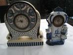 ANTIEK - KLOKKEN 2X = ROOMKAN -  PLAQUE ETC,   20,- EURO, Verzenden