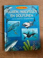 Boek over haaien, walvissen en dolfijnen, Ophalen of Verzenden, Zo goed als nieuw