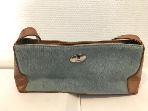 Y2K spijker handtasje met bruine details – merk Sport, Sieraden, Tassen en Uiterlijk, Tassen | Damestassen, Zo goed als nieuw