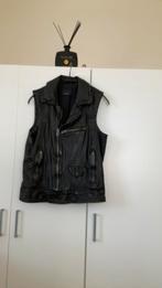 Zara Man bodywarmer! Leer, Maat 48/50 (M), Zwart, Ophalen of Verzenden, Zo goed als nieuw