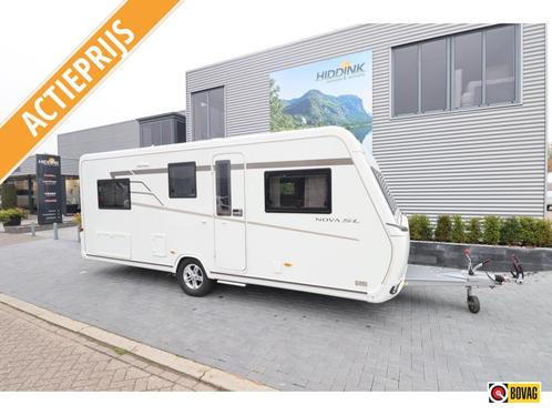 Eriba Nova 541 SL, Caravans en Kamperen, Caravans, Bedrijf, tot en met 4, 1250 - 1500 kg, Rondzit, Eriba, 2 aparte bedden, Lengtebed