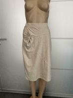 F386 NIEUW Susskind maat 46=XL gevoerde rok beige, Beige, Maat 46/48 (XL) of groter, Nieuw, Ophalen of Verzenden