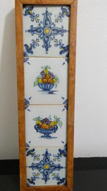 Makkum - Friese tegeltjes (Makkum?) in lijst [1267] beschikbaar voor biedingen