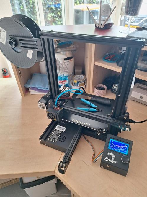 Creality Ender 3D Printer, Computers en Software, 3D Printers, Gebruikt, Ophalen