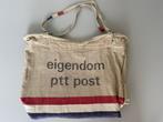 design PTT tas gemaakt van oude postzak 1986, Beige, Overige typen, Gebruikt, Ophalen of Verzenden