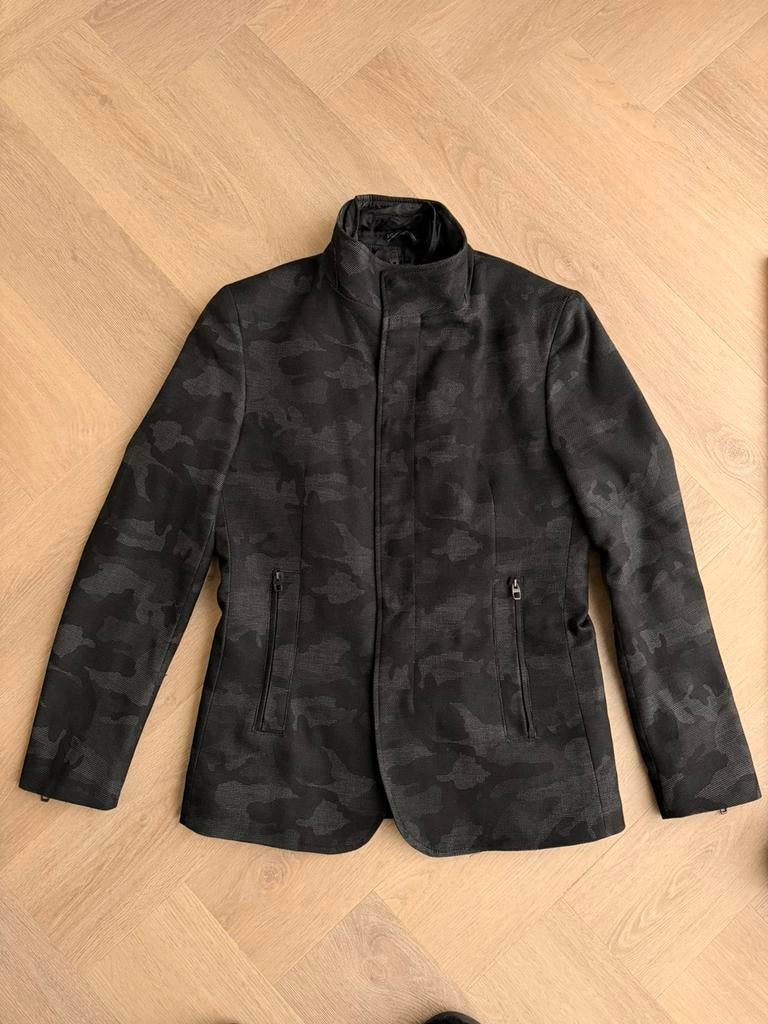 Getailleerde Jas met Ingebouwde Bodywarmer Camouflage, Kleding | Heren, Bodywarmers, Ophalen of Verzenden, Zo goed als nieuw, Maat 46 (S) of kleiner
