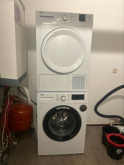 Beko Wasmachine en droger, Witgoed en Apparatuur, Was-droogcombinaties, Zo goed als nieuw, 8 tot 10 kg, 95 cm of meer, Ophalen