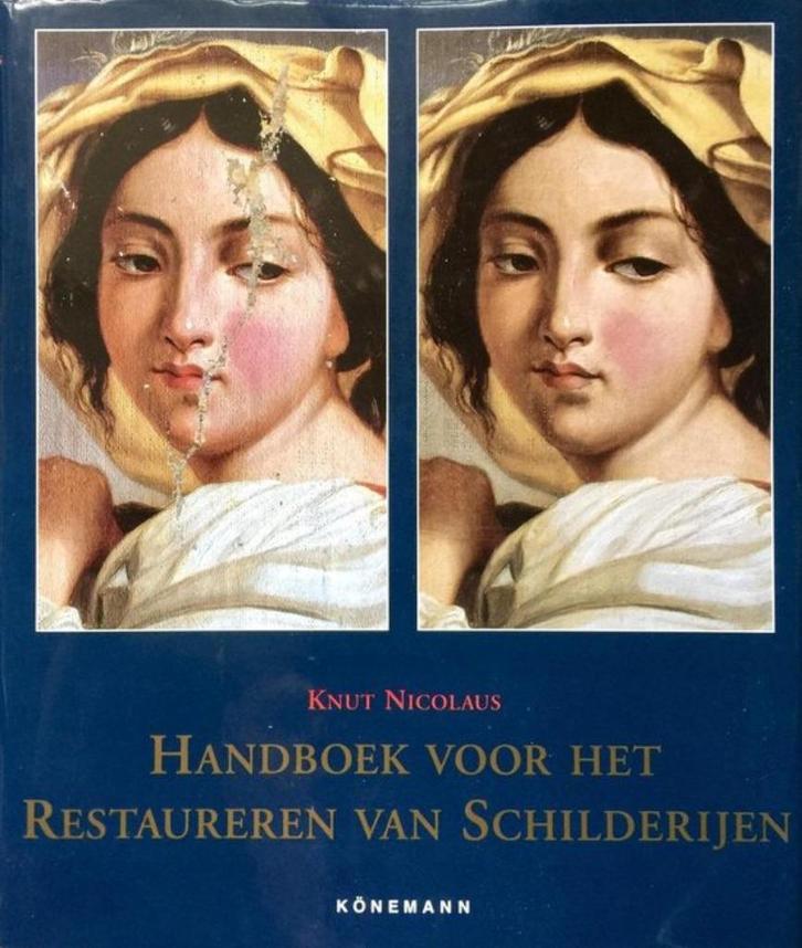 HANDBOEK VOOR HET RESTAUREREN VAN SCHILDERIJEN, Boeken, Hobby en Vrije tijd, Zo goed als nieuw, Tekenen en Schilderen, Ophalen of Verzenden
