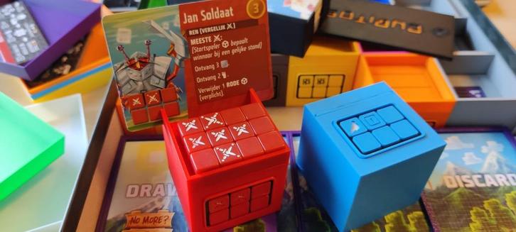 Cubitos 3D insert / organizer, Hobby en Vrije tijd, Gezelschapsspellen | Bordspellen, Nieuw, Een of twee spelers, Drie of vier spelers