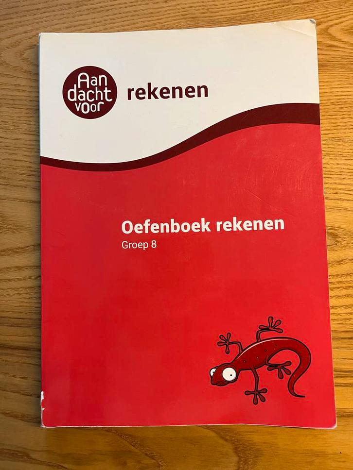 Oefenboek Rekenen Groep 8 - Aandacht voor Rekenen, Boeken, Schoolboeken, Gelezen, Wiskunde A, Overige niveaus, Verzenden