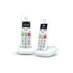 Gigaset E290 duo wit - 2 handsets met groot display, Telecommunicatie, Vaste telefoons | Handsets en Draadloos, Ophalen of Verzenden