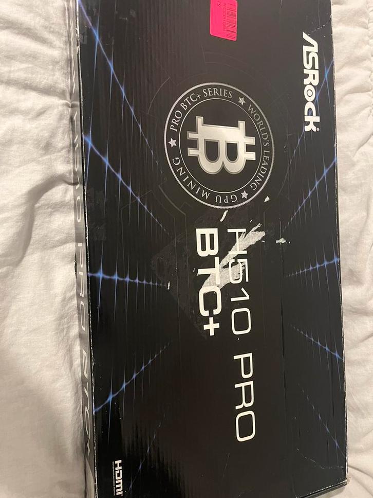 ASRock H510 Pro BTC+, Computers en Software, Interne voedingen, Zo goed als nieuw, Ophalen of Verzenden