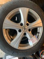 Lichtmetalen Velgen met Winterbanden 205/60R16, Auto-onderdelen, Banden en Velgen, Ophalen, Gebruikt, 16 inch, Banden en Velgen