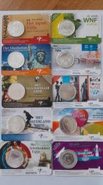 Verschillende €5,- munt stukken. 2009 tot 2013, Postzegels en Munten, Munten | Nederland, Ophalen of Verzenden, Koningin Beatrix