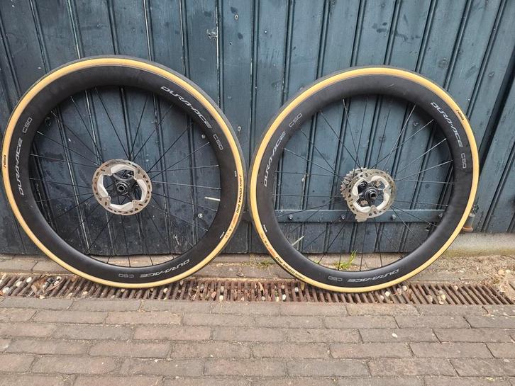 Shimano dura ace c50, nieuwe corsa pros, Fietsen en Brommers, Fietsonderdelen, Zo goed als nieuw, Racefiets, Wiel, Ophalen