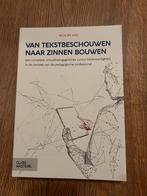 Van Tekstbeschouwen naar Zinnen Bouwen - Nick de Vos, Ophalen of Verzenden, Alpha, Zo goed als nieuw, HBO