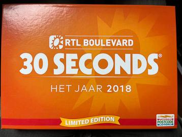 RTL Boulevard 30 Seconds - Het Jaar 2018 beschikbaar voor biedingen