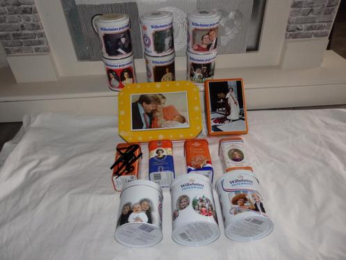 14x blik koningshuis Verkade Wilhelmina pepermunt De Ruijter, Verzamelen, Blikken, Gebruikt, Overige, Overige merken, Ophalen of Verzenden