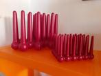 Helit space age design brievenhouder rood jaren 70 retro, Huis en Inrichting, Woonaccessoires | Overige, Gebruikt, Helit, ?, ?