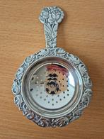 Vintage verzilverd theezeefje van Insulinde, Antiek en Kunst, Ophalen of Verzenden