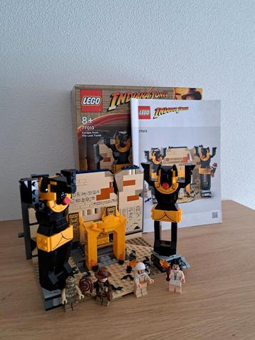 Lego Indiana Jones 77013 Ontsnapping uit het Verloren Graf beschikbaar voor biedingen